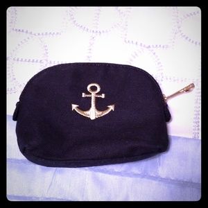 Navy blue makeup bag/coin purse